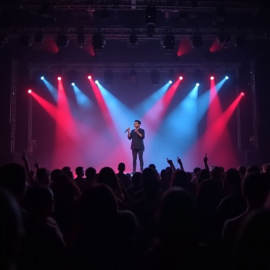 明星演唱会精彩现场,舞台魅力瞬间